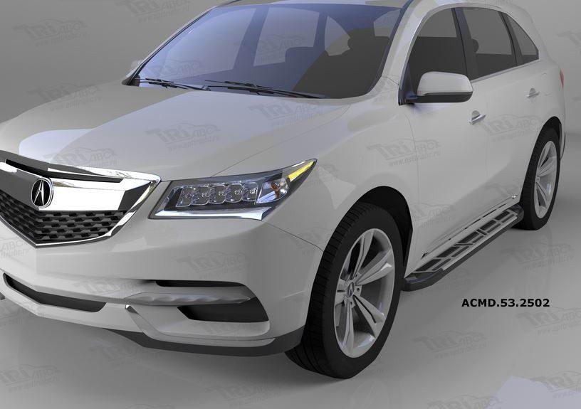 Can Otomotiv ACMD.53.2502 пороги алюминиевые (Corund Silver) Acura MDX (2014-)