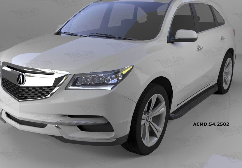 Can Otomotiv ACMD.54.2502 пороги алюминиевые (Sapphire Black) Acura MDX (2014-)