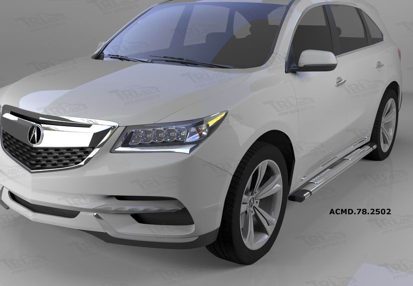 Can Otomotiv ACMD.78.2502 пороги алюминиевые (Emerald silver ) Acura MDX (2014-)