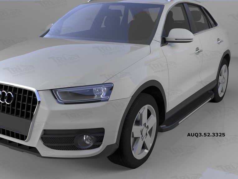 Can Otomotiv AUQ3.52.3325 пороги алюминиевые (Onyx) Audi Q3 (2011-)