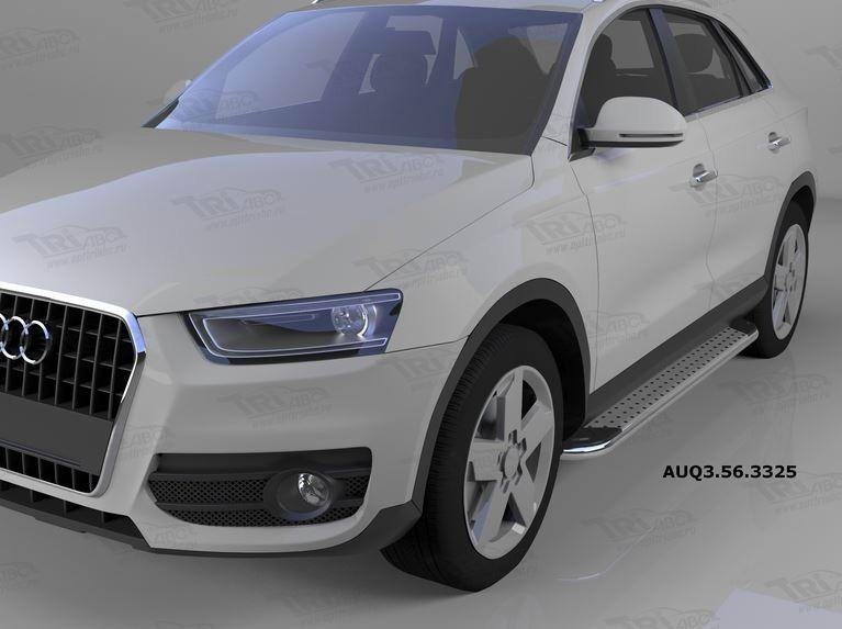 Can Otomotiv AUQ3.56.3325 пороги алюминиевые (Opal) Audi Q3 (2011-)