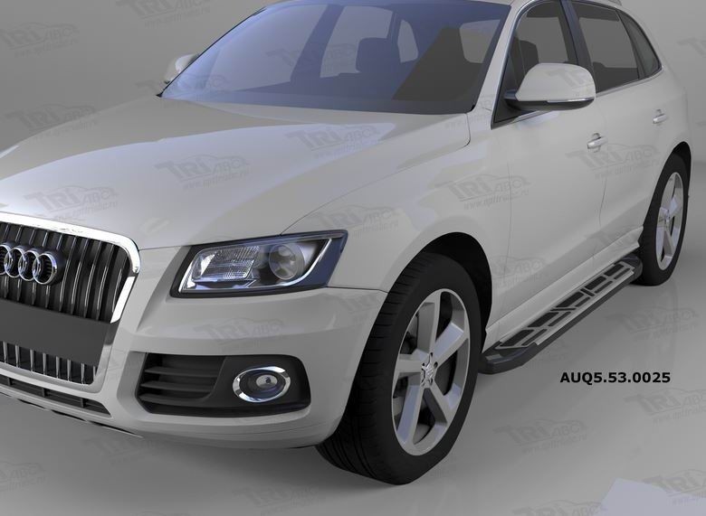 Can Otomotiv AUQ5.53.0025 пороги алюминиевые (Corund Silver) Audi Q5 (2009-)