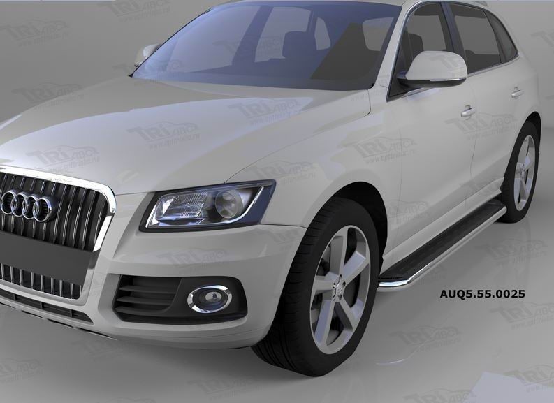 Can Otomotiv AUQ5.55.0025 пороги алюминиевые (Ring) Audi Q5 (2009-)