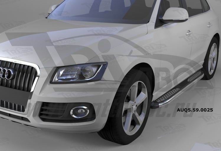 Can Otomotiv AUQ5.59.0025 пороги алюминиевые (Zirkon) Audi Q5 (2009-)