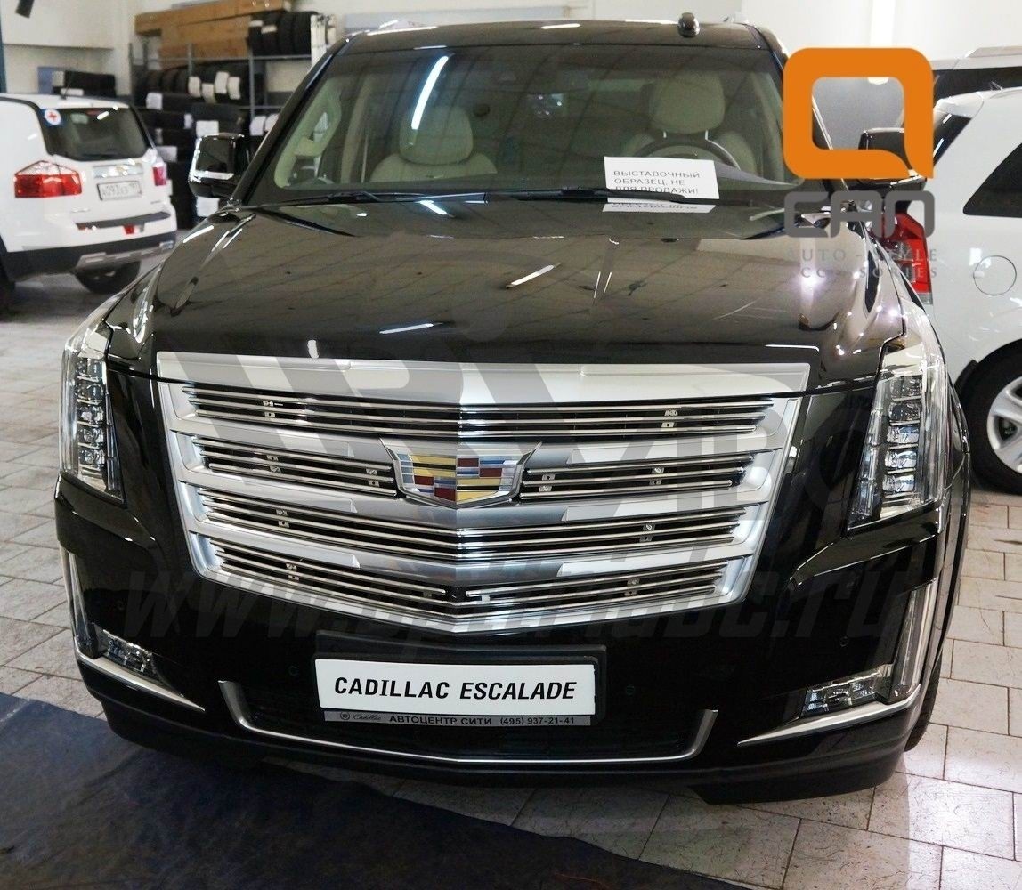 Can Otomotiv CAES.27.3345 защита радиатора Cadillac Escalade (2014-) d12 (кроме к-ции Platinum)