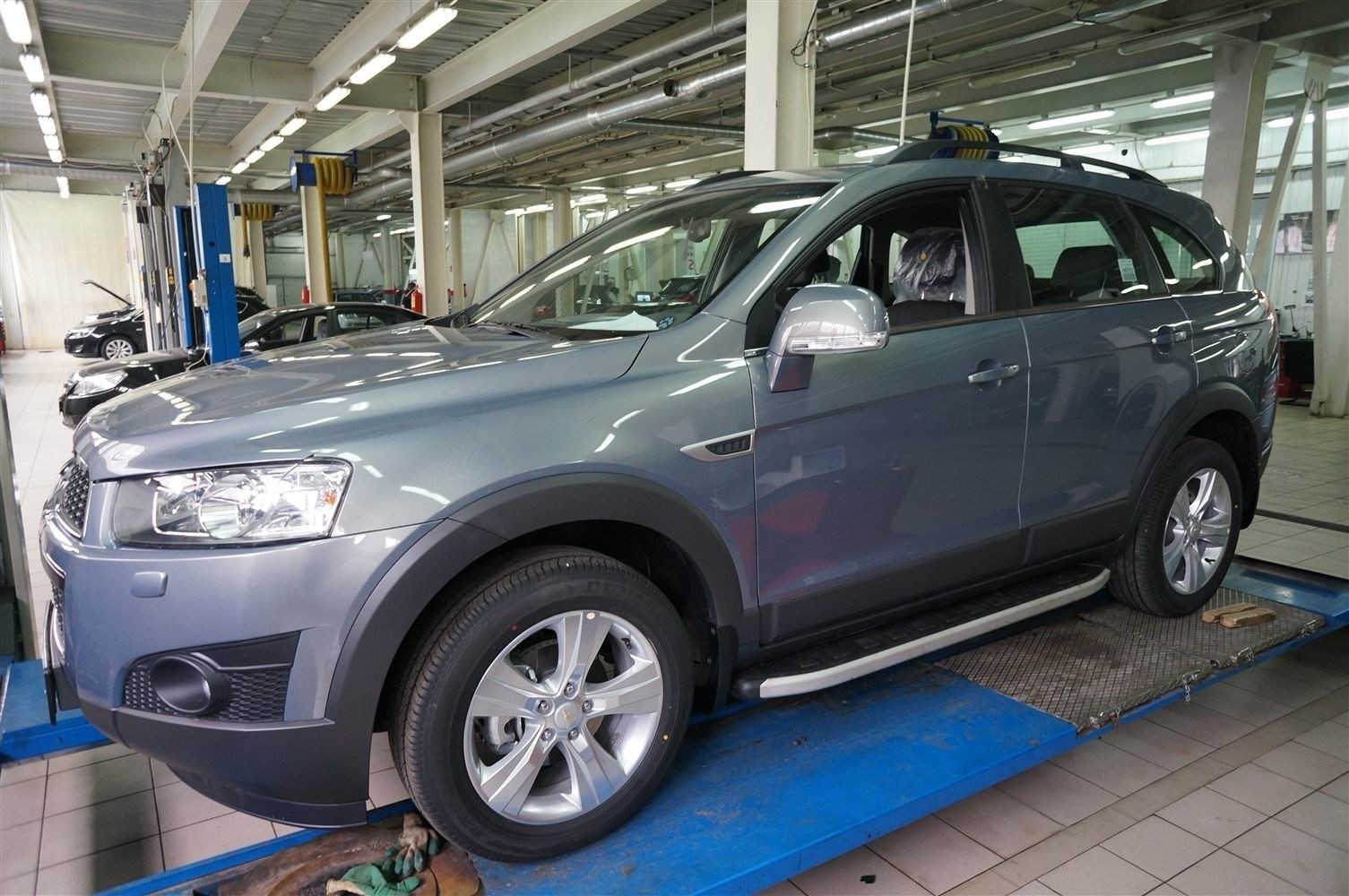 Can Otomotiv CECA.47.0091 пороги алюминиевые (Alyans) Opel Antara (2006-2010-)