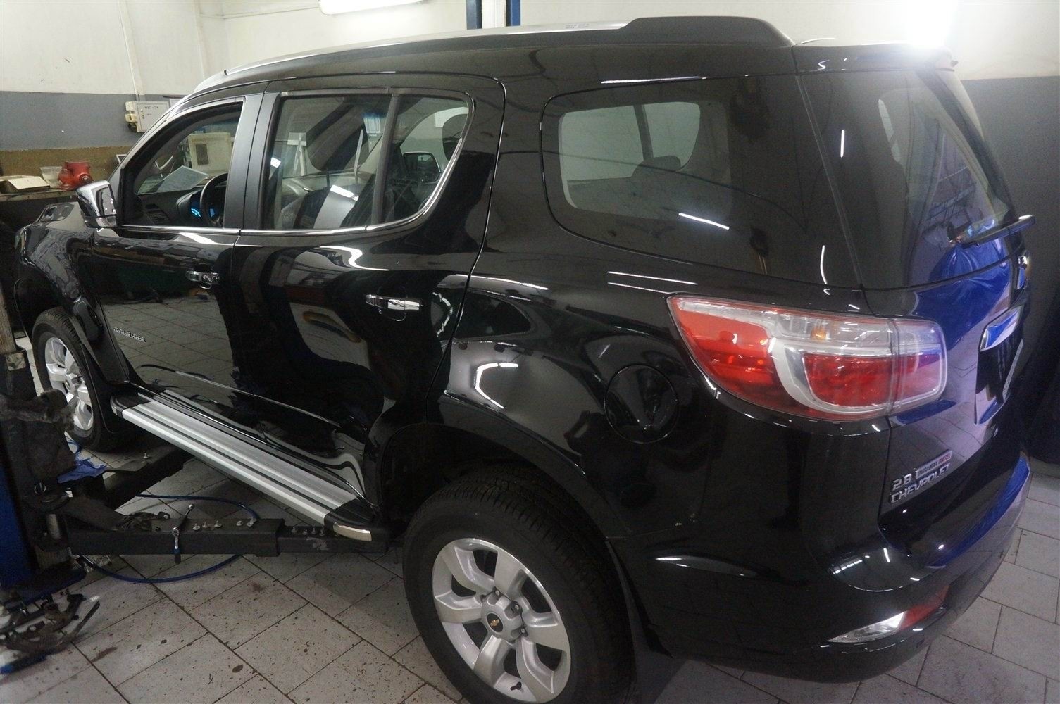 Can Otomotiv CETB.48.0092 пороги алюминиевые (Brillant) Chevrolet TrailBlazer (2013-) (сереб)