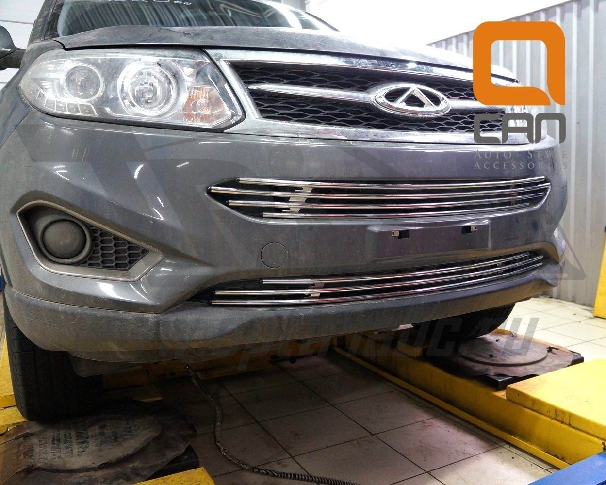Can Otomotiv CYTI.27.0063 защита радиатора Chery Tiggo 5 (2014-) d12