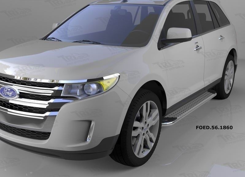 Can Otomotiv FOED.56.1860 пороги алюминиевые (Opal) Ford Edge (2014-)