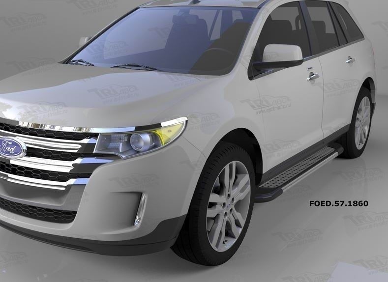 Can Otomotiv FOED.57.1860 пороги алюминиевые (Topaz) Ford Edge (2014-)