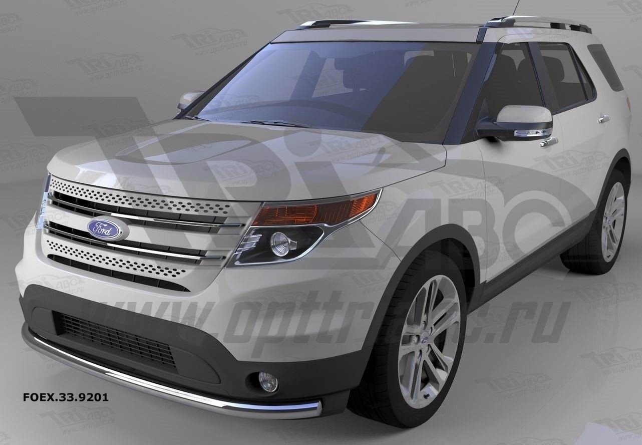 Can Otomotiv FOEX.33.9201 защита переднего бампера Ford Explorer (2013-2015) (одинарная) d 60