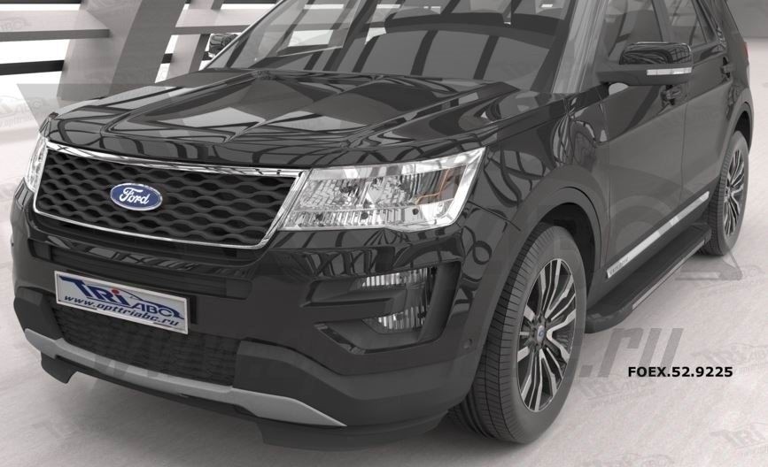 Can Otomotiv FOEX.52.9225 пороги алюминиевые (Onyx) Ford Explorer (2011-)