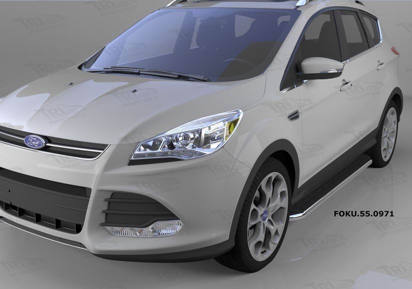 Can Otomotiv FOKU.55.0971 пороги алюминиевые (Ring) Ford Kuga (2013-)