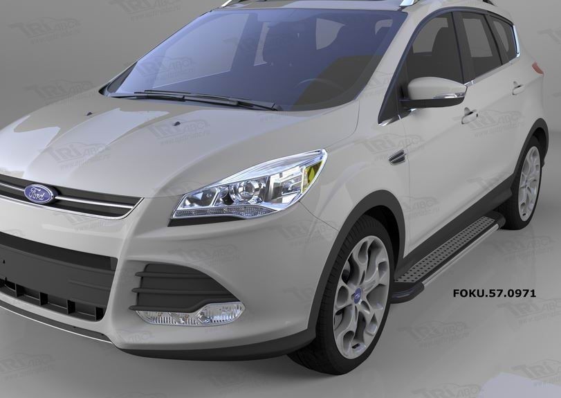 Can Otomotiv FOKU.57.0971 пороги алюминиевые (Topaz) Ford Kuga (2013-)