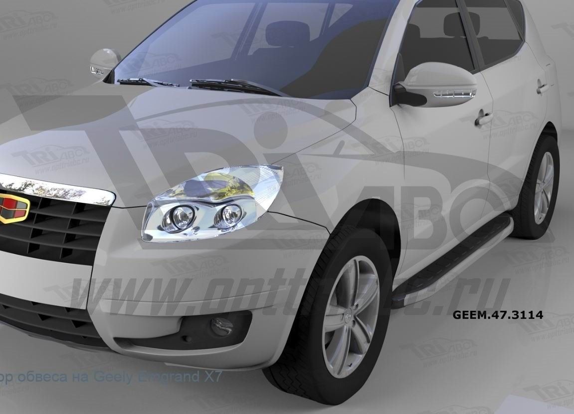 Can Otomotiv GEEM.47.3114 пороги алюминиевые (Alyans) Geely Emgrand X7 (2014-)