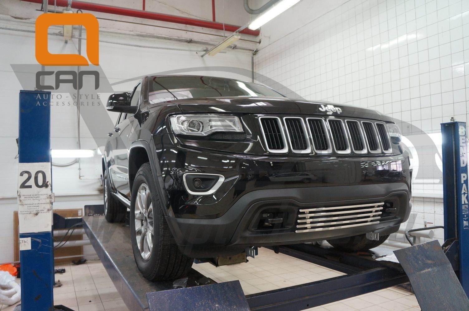 Can Otomotiv JECH.27.1310 защита радиатора Jeep Grand Cherokee (2011-) d 16