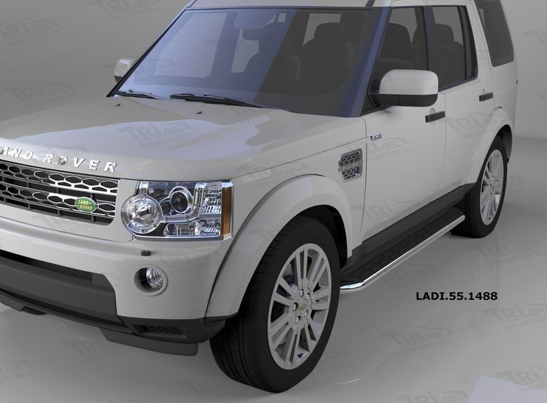 Can Otomotiv LADI.55.1488 пороги алюминиевые (Ring) Land Rover Discovery 4 (2010-)