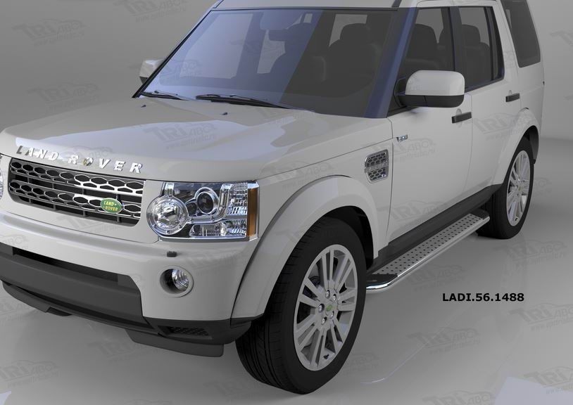 Can Otomotiv LADI.56.1488 пороги алюминиевые (Opal) Land Rover Discovery 3 (2008-2010)