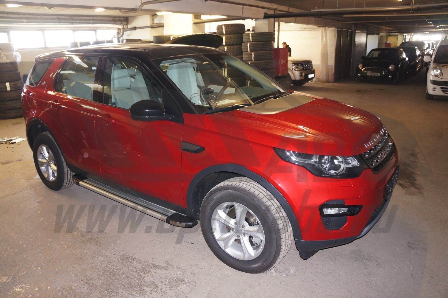 Can Otomotiv LRDS.48.1488 пороги алюминиевые (Brillant) Land Rover Discovery Sport (2015-) (серебр)