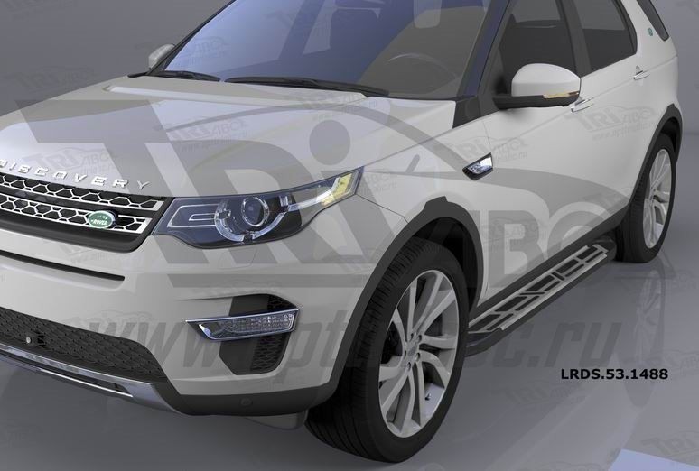 Can Otomotiv LRDS.53.1488 пороги алюминиевые (Corund Silver) Land Rover Discovery Sport (2015-)