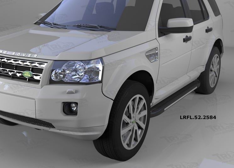 Can Otomotiv LRFL.52.2584 пороги алюминиевые (Onyx) Land Rover Freelander 2 (2008-)