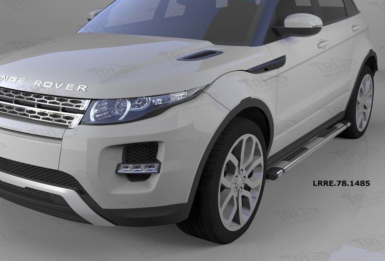 Can Otomotiv LRRE.78.1485 пороги алюминиевые (Emerald silver ) Land Rover Evoque (2011-) кроме к-ции Dynamic