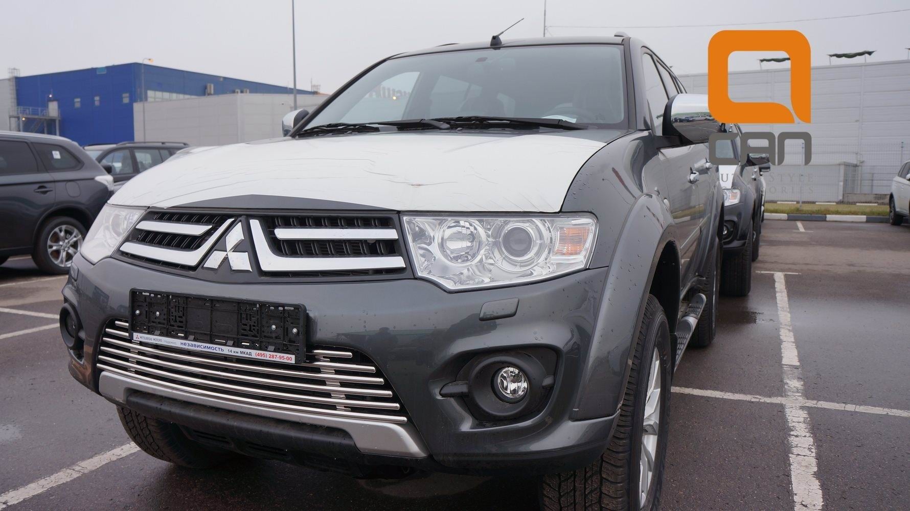 Can Otomotiv MIPA.27.4021 решетка радиатора (нижняя, в бампер) Mitsubishi Pajero Sport (2014-)/L200 (2014-2015) d 16