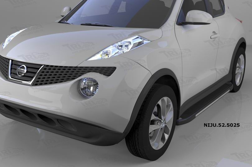 Can Otomotiv NIJU.52.5025 пороги алюминиевые (Onyx) Nissan Juke (2011-)