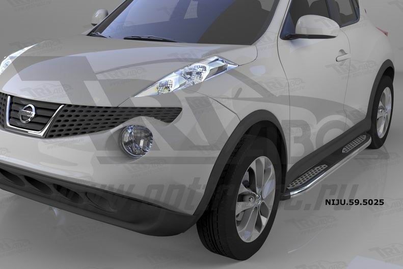 Can Otomotiv NIJU.59.5025 пороги алюминиевые (Zirkon) Nissan Juke (2011-)