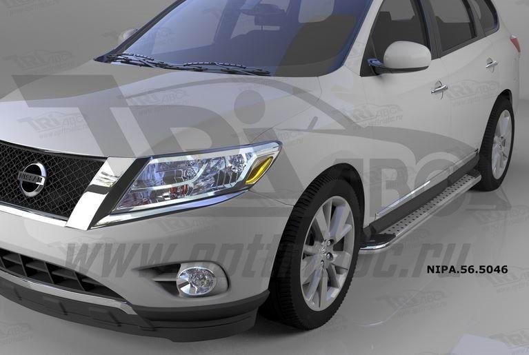 Can Otomotiv NIPA.56.5046 пороги алюминиевые (Opal) Nissan Pathfinder (2014-)