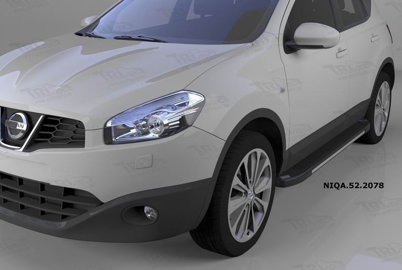 Can Otomotiv NIQA.52.2078 пороги алюминиевые (Onyx) Nissan Qashqai (2006-2014)