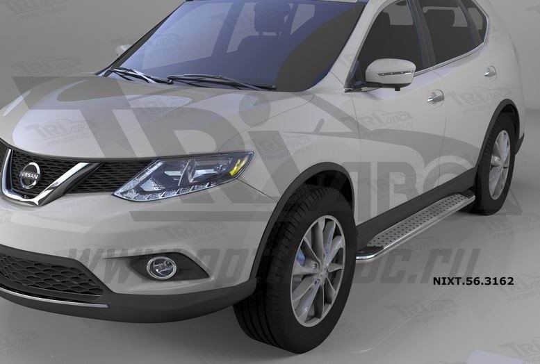 Can Otomotiv NIXT.56.3162 пороги алюминиевые (Opal) Nissan X-Trail (2014-)