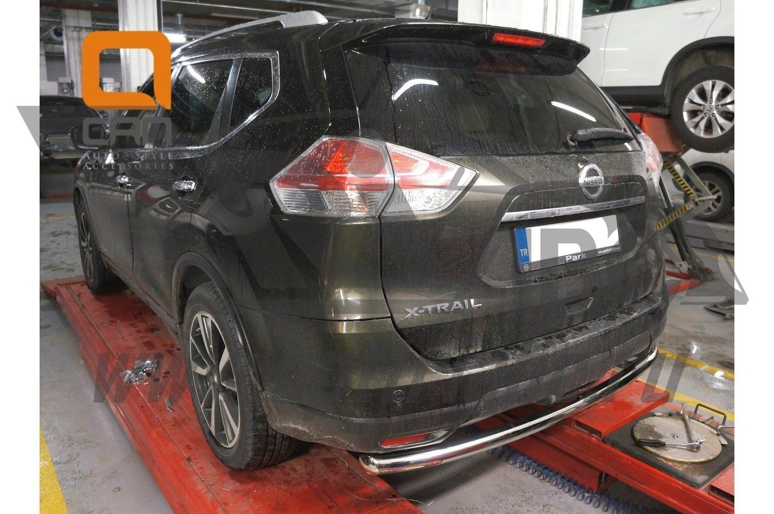 Can Otomotiv NIXT.57.2169 защита заднего бампера Nissan X-Trail (2014-) (одинарная) d 60