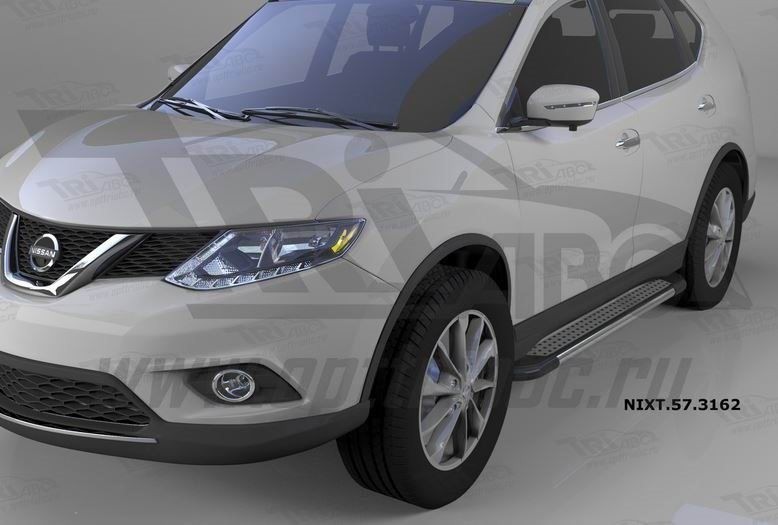 Can Otomotiv NIXT.57.3162 пороги алюминиевые (Topaz) Nissan X-Trail (2014-)