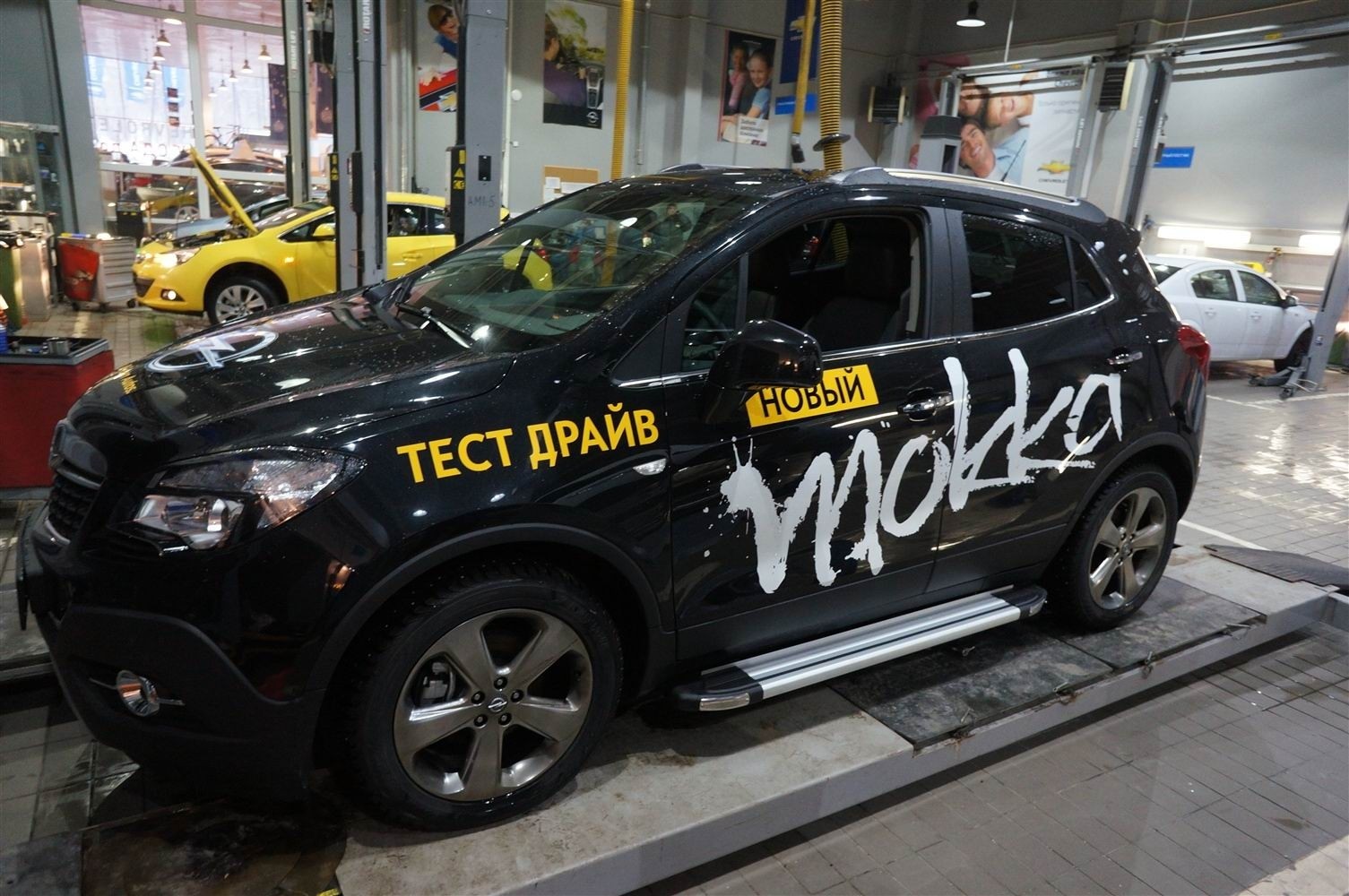 Can Otomotiv OPMO.48.0203 пороги алюминиевые (Brillant) Opel Mokka (2012-) (серебр)