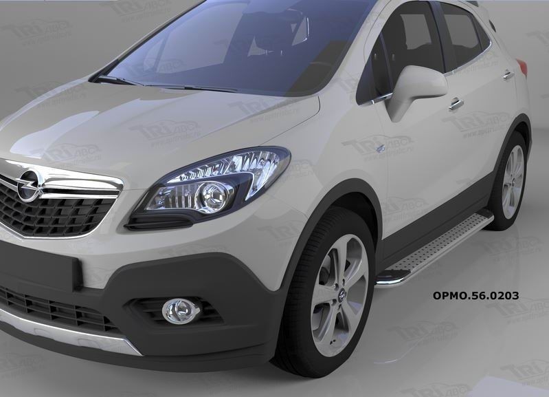 Can Otomotiv OPMO.56.0203 пороги алюминиевые (Opal) Opel Mokka (2012-)