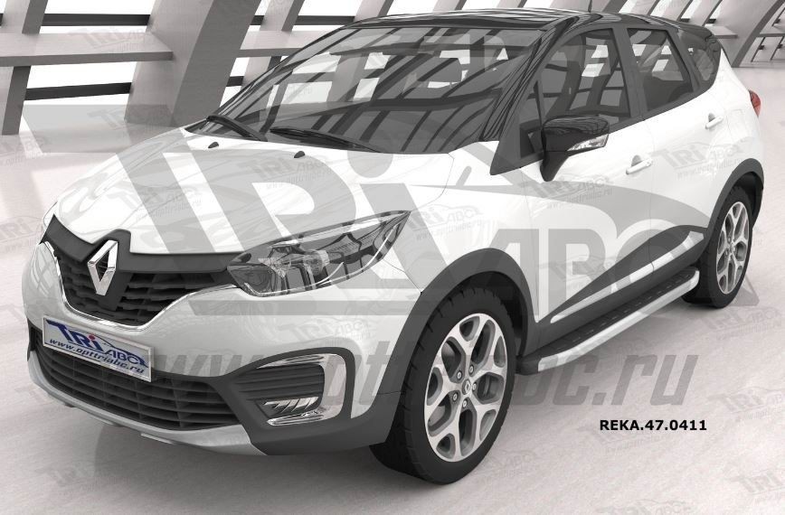 Can Otomotiv REKA.47.0411 пороги алюминиевые (Alyans) Renault Kaptur (2016-)