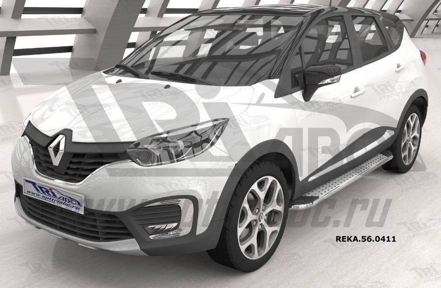 Can Otomotiv REKA.56.0411 пороги алюминиевые (Opal) Renault Kaptur (2016-)