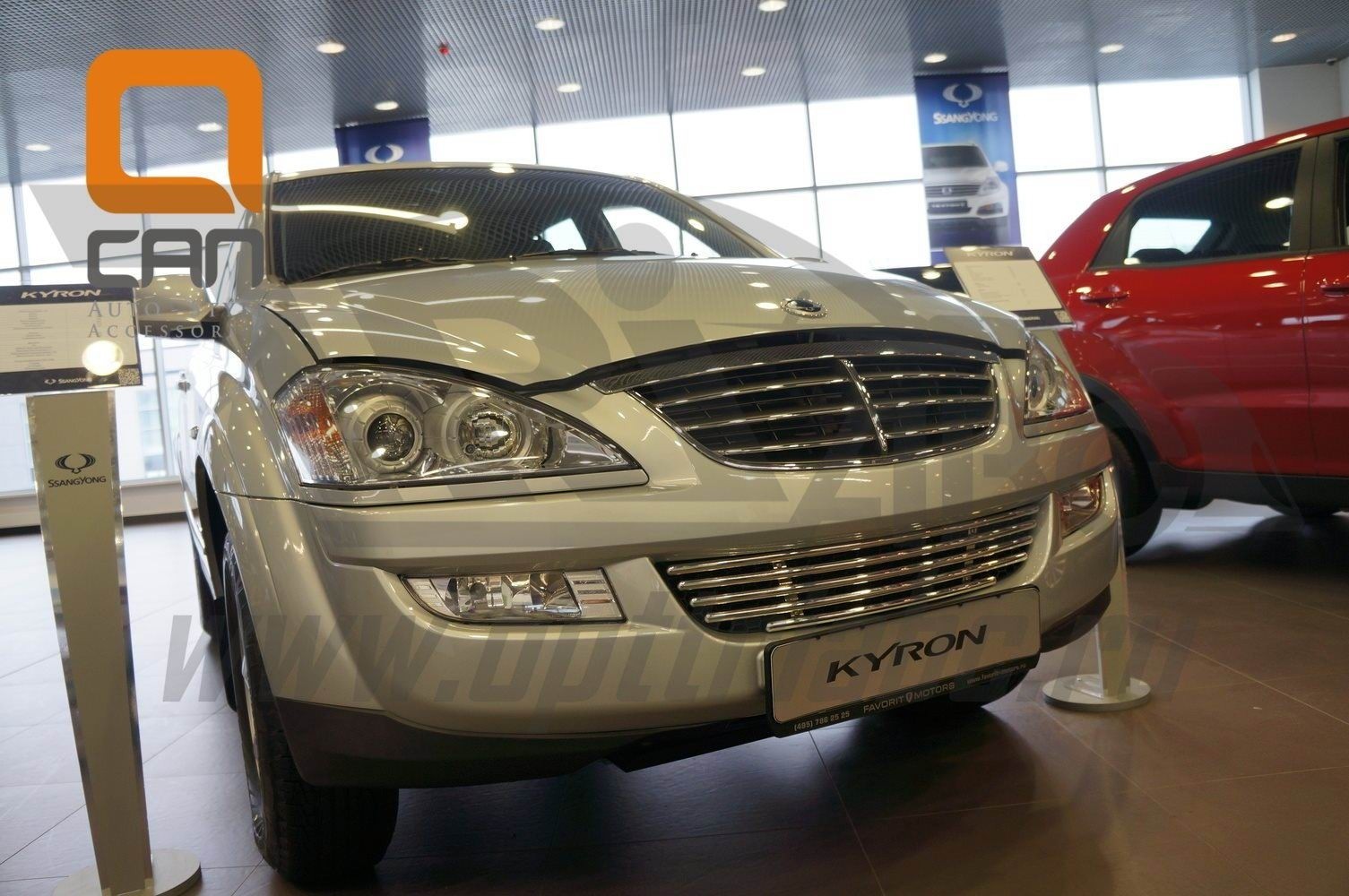 Can Otomotiv SSKY.27.3798 защита радиатора SsangYong Kyron (2006-)