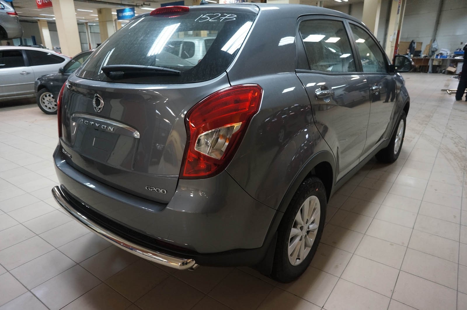 Can Otomotiv SYKO.55.4073 защита заднего бампера SsangYong Actyon (2013-) (одинарная) d 60