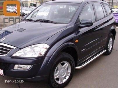 Can Otomotiv SYKY.45.3120 пороги нержавеющая труба с листом С2 d60mm SsangYong Kyron (2007-)