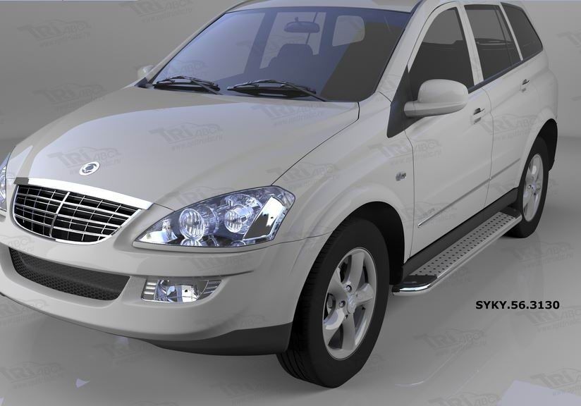 Can Otomotiv SYKY.56.3130 пороги алюминиевые (Opal) SsangYong Kyron (2006-)