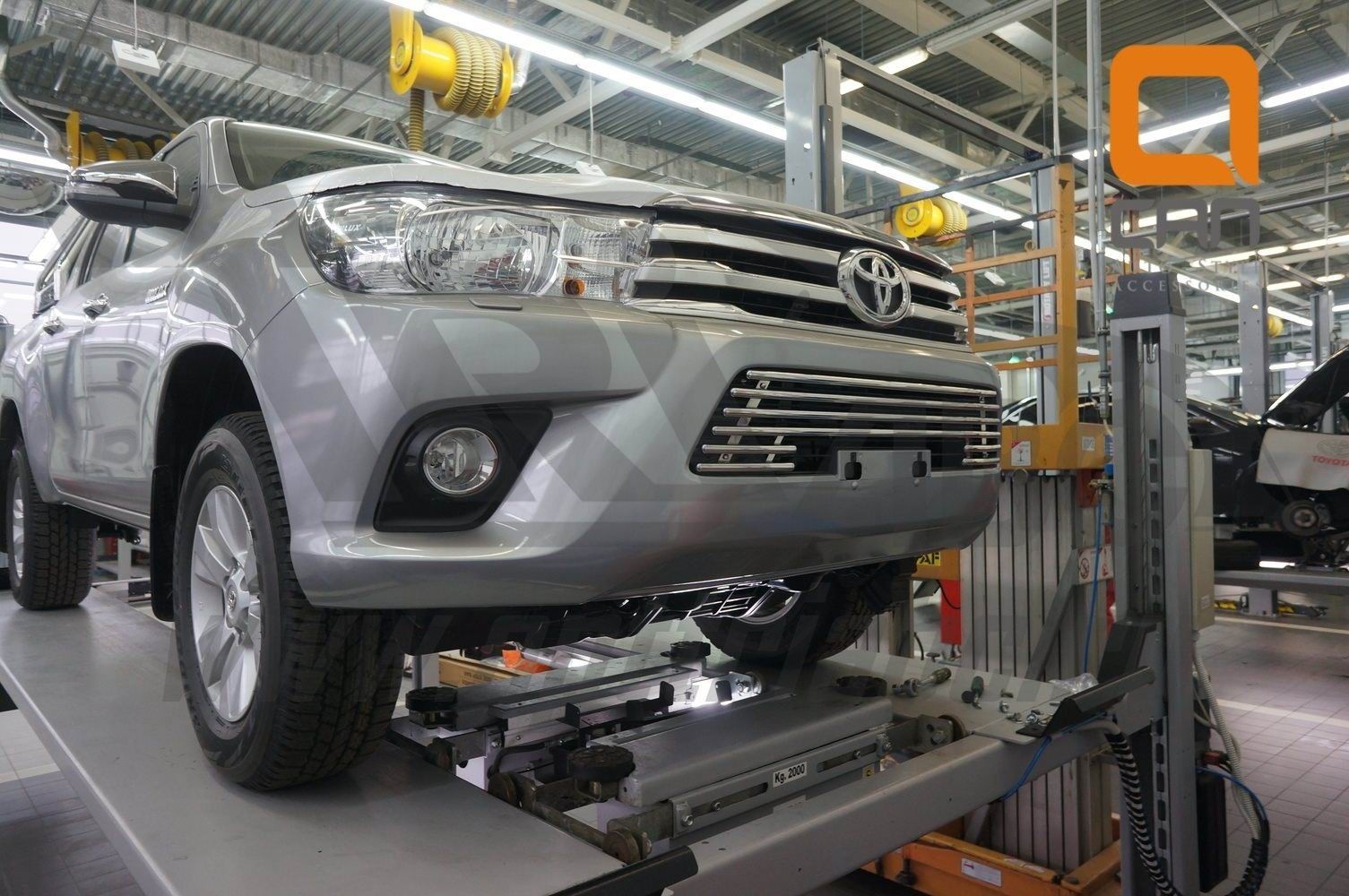 Can Otomotiv TOHI.27.4155 решетка радиатора Toyota Hilux (2015- ) d16