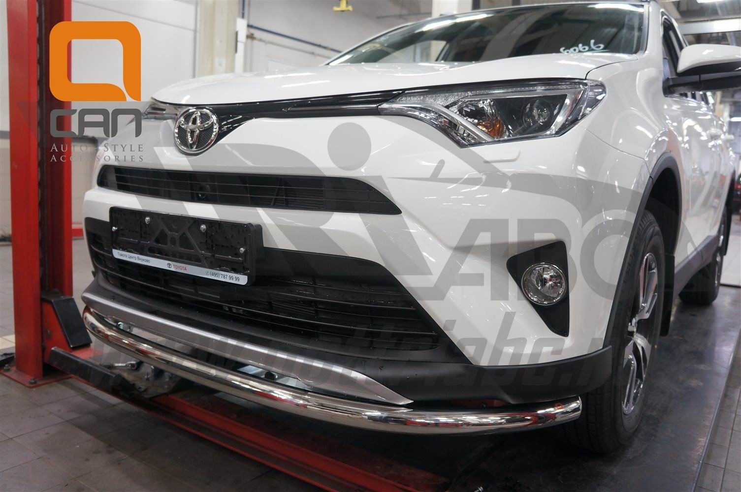 Can Otomotiv TOR4.33.3783 защита переднего бампера Toyota RAV4 (2016-) (одинарная) d60