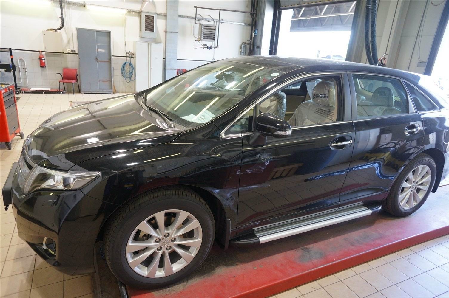 Can Otomotiv TOVE.48.2510 пороги алюминиевые (Brillant) Toyota Venza (2013-) (серебр)