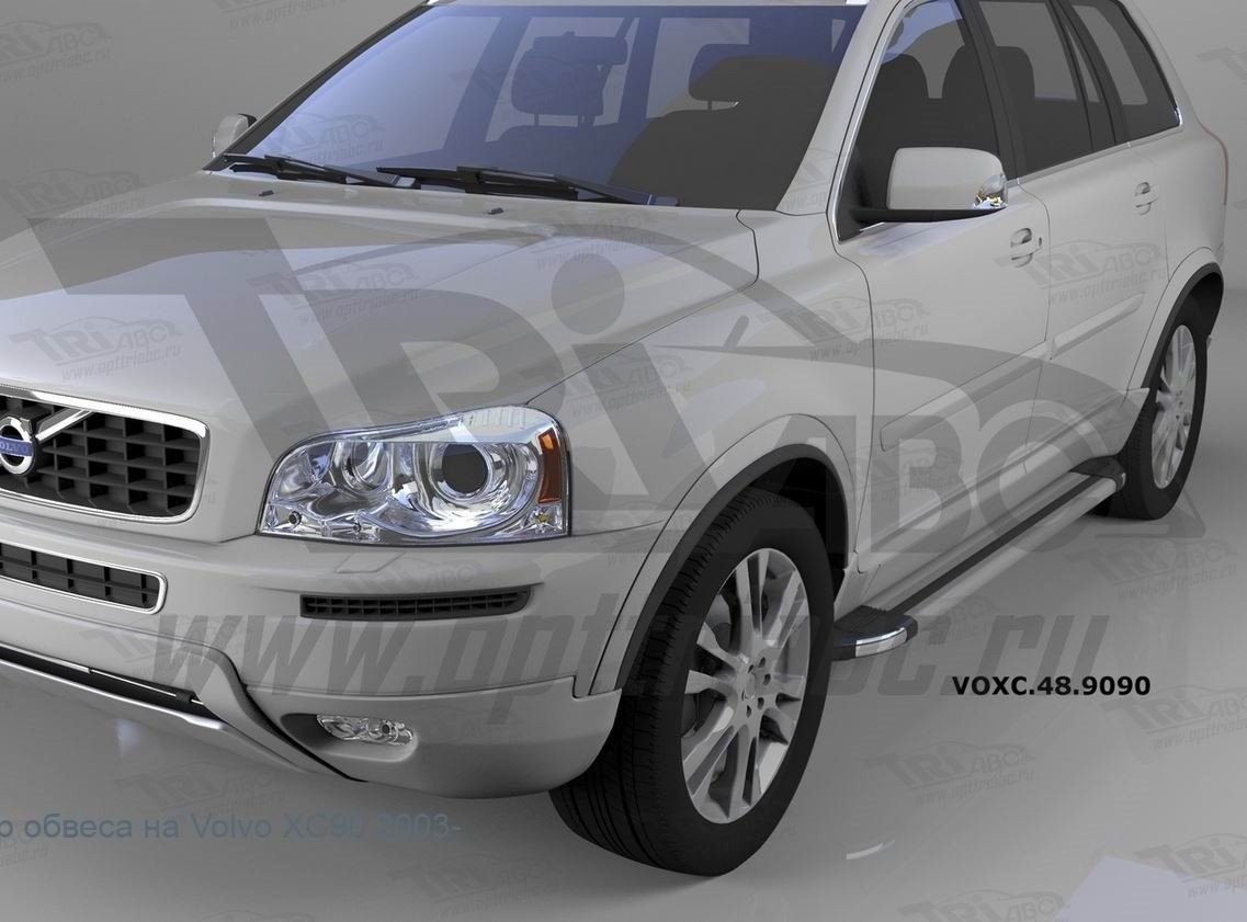 Can Otomotiv VOXC.48.9090 пороги алюминиевые (Brillant) Volvo XC90 (2006-2015) (серебр)