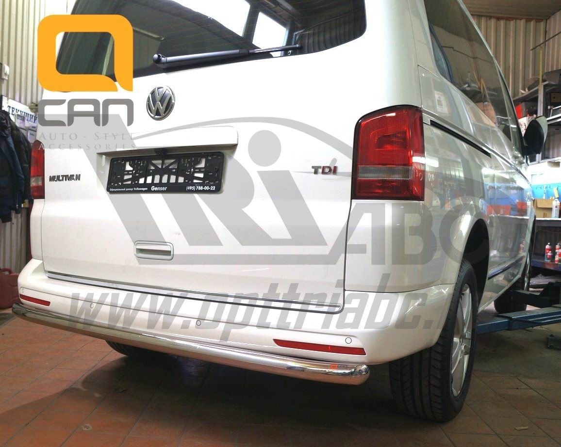 Can Otomotiv VWT5.57.3819 защита заднего бампера Volkswagen T5 /T6 (2012-) (одинарная) d 60