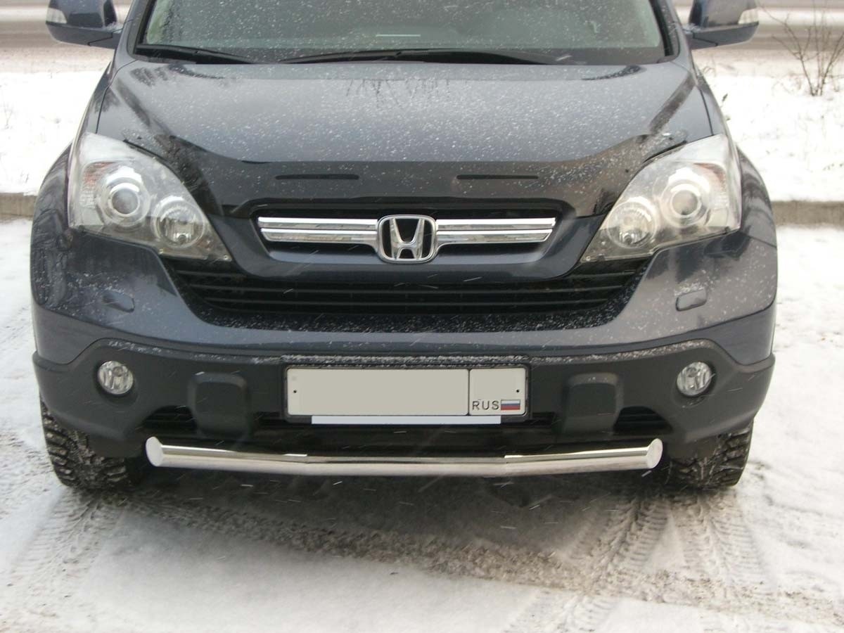 Руссталь HCZ-000193 защита переднего бампера d63 на Honda CR-V дв. 2,0 2006-2009