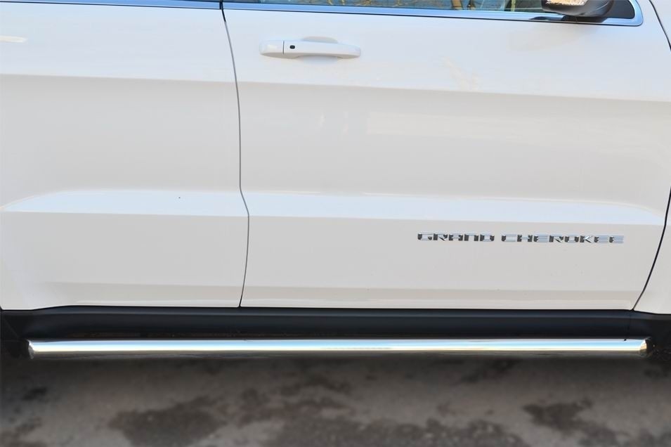 Руссталь JGCT-0015291 защита порогов d63 (вариант 1) на Jeep Grand Cherokee 2013-