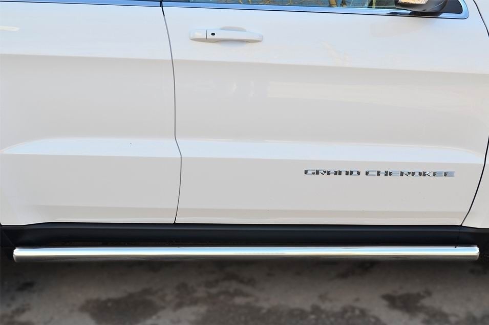 Руссталь JGCT-0015293 защита порогов d63 (вариант 3) на Jeep Grand Cherokee 2013-